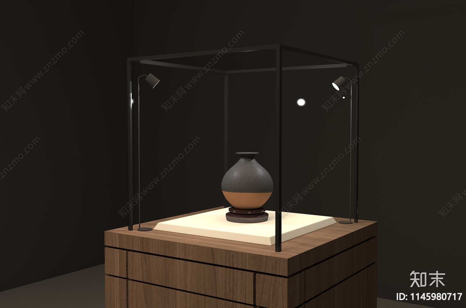 现代展具3D模型下载【ID:1145980717】