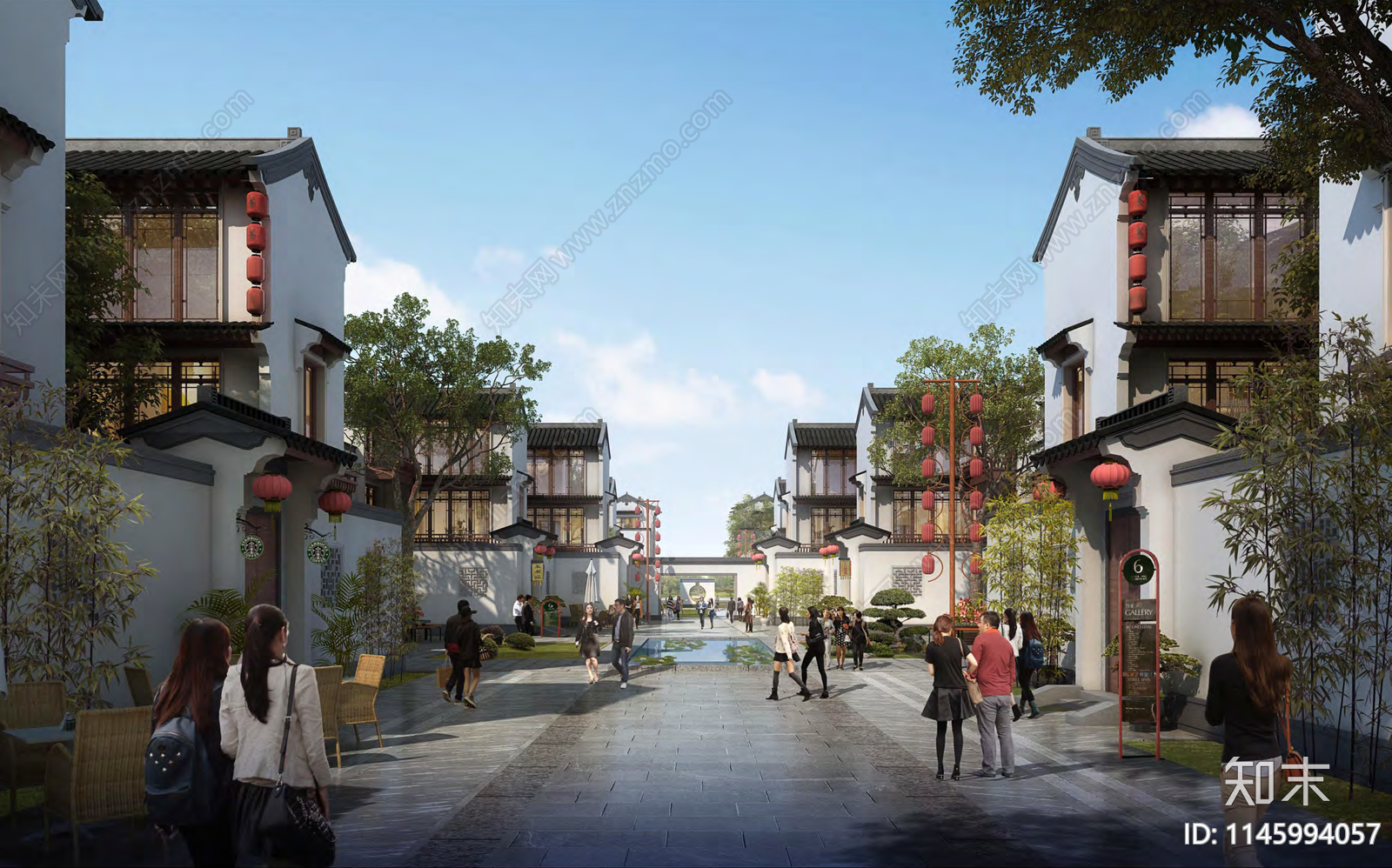 商业街区建筑设计方案
