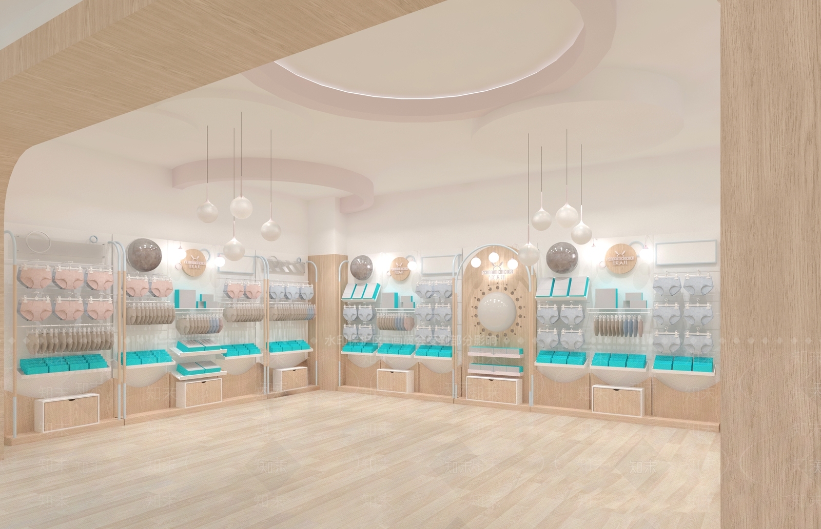 现代内衣店3D模型下载【ID:1146030406】