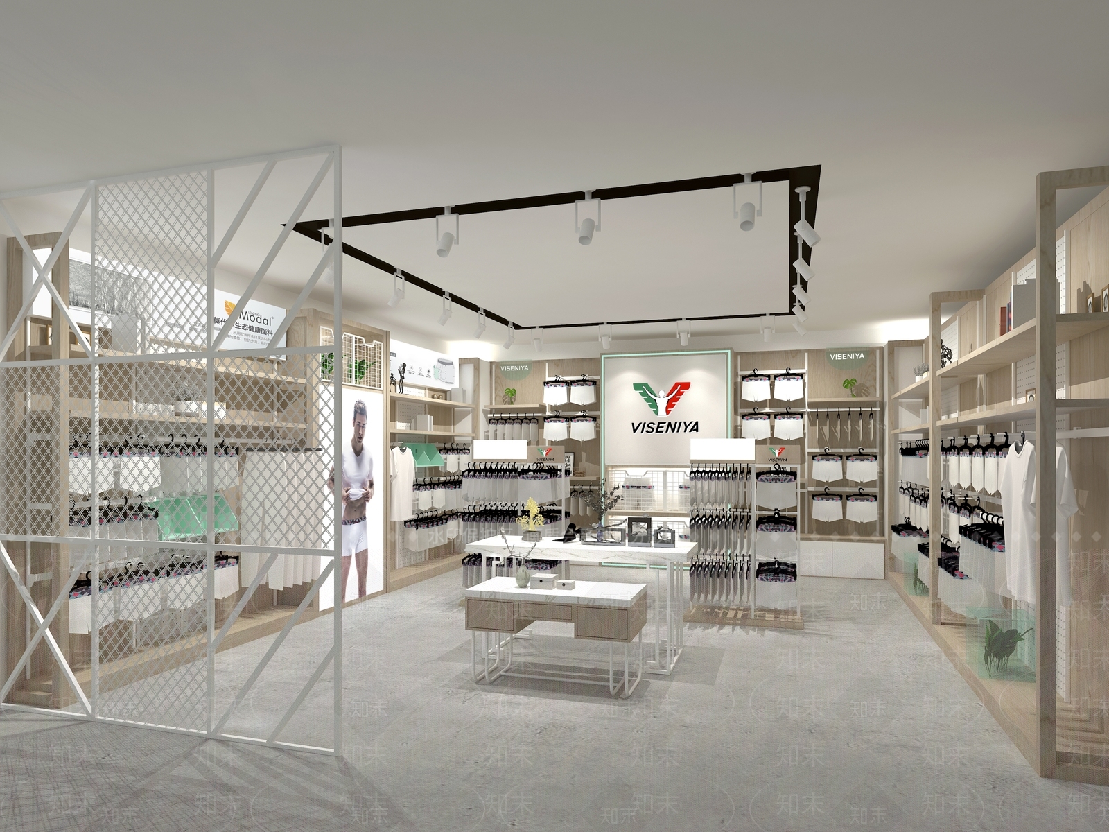 现代内衣店3D模型下载【ID:1146036064】