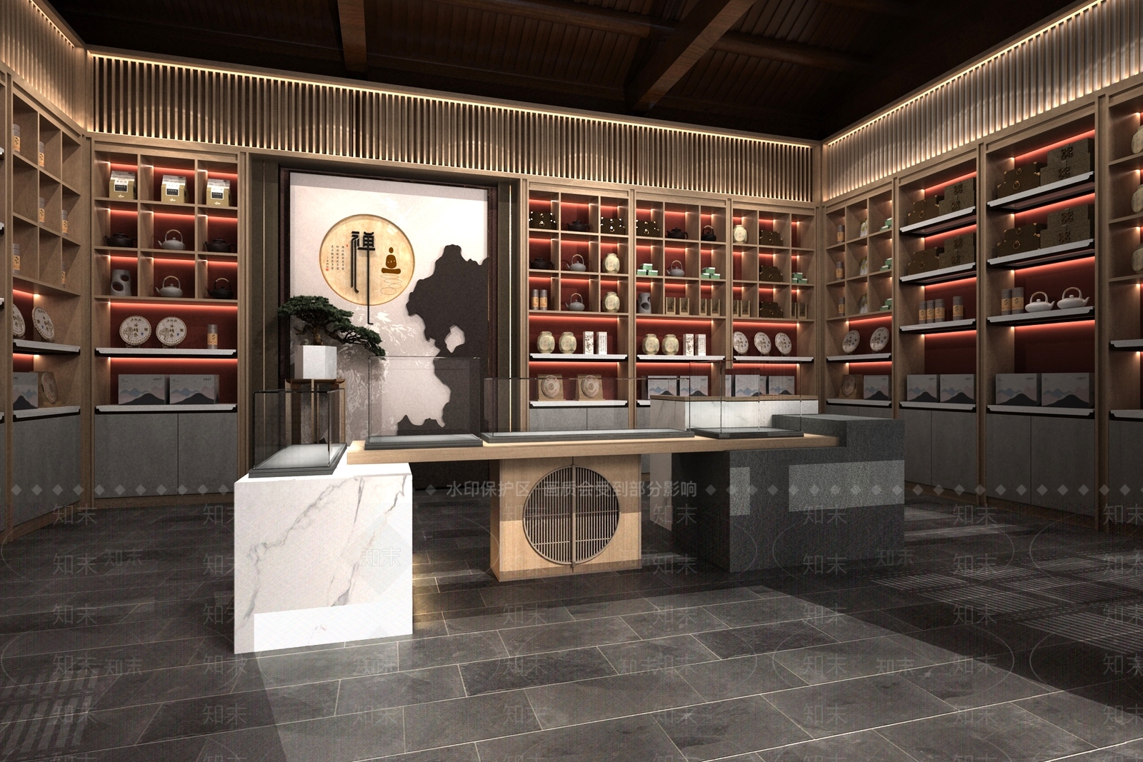 新中式玩具礼品店3D模型下载【ID:1146051038】
