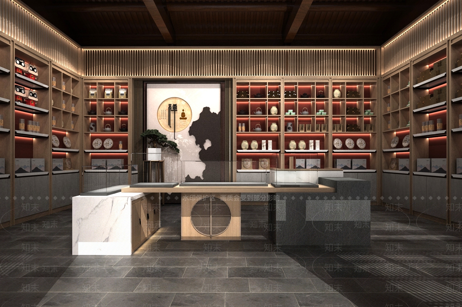 新中式玩具礼品店3D模型下载【ID:1146051038】