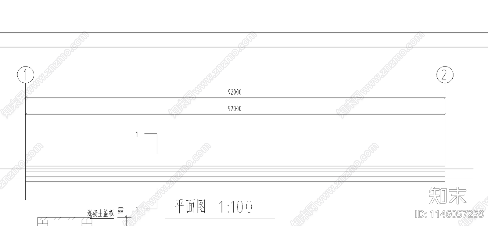 行政楼后电缆沟抬升节点施工图下载【ID:1146057259】