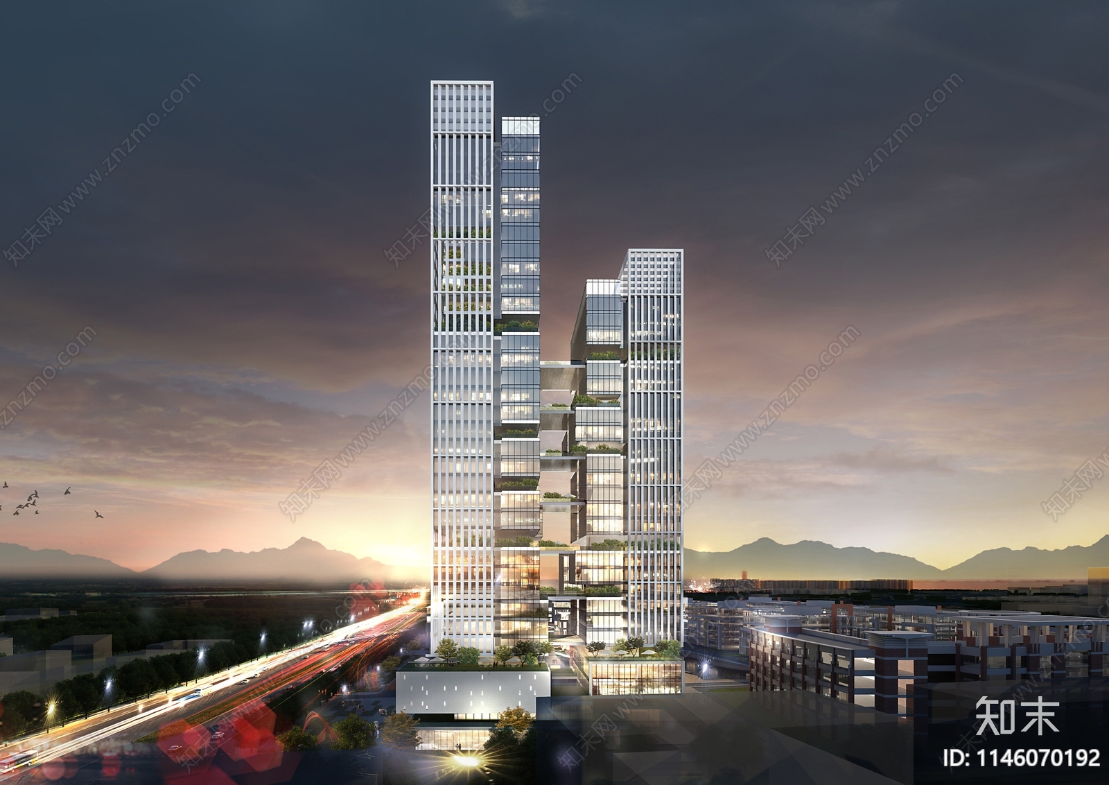珠海南方软件园C区商住办公建筑方案文本下载【ID:1146070192】_【知末方案文本库】