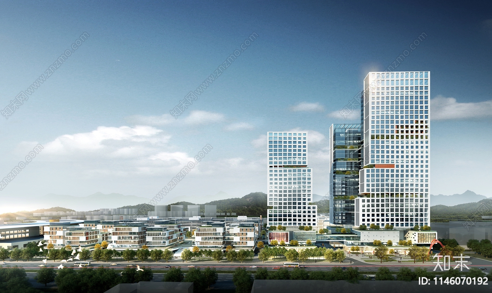 珠海南方软件园C区商住办公建筑方案文本下载【ID:1146070192】_【知末方案文本库】