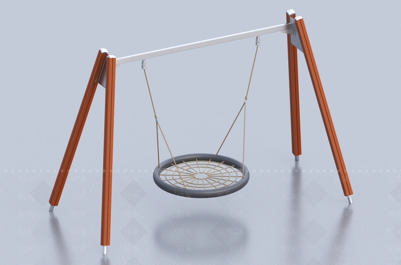现代秋千椅3D模型下载【ID:1146079680】