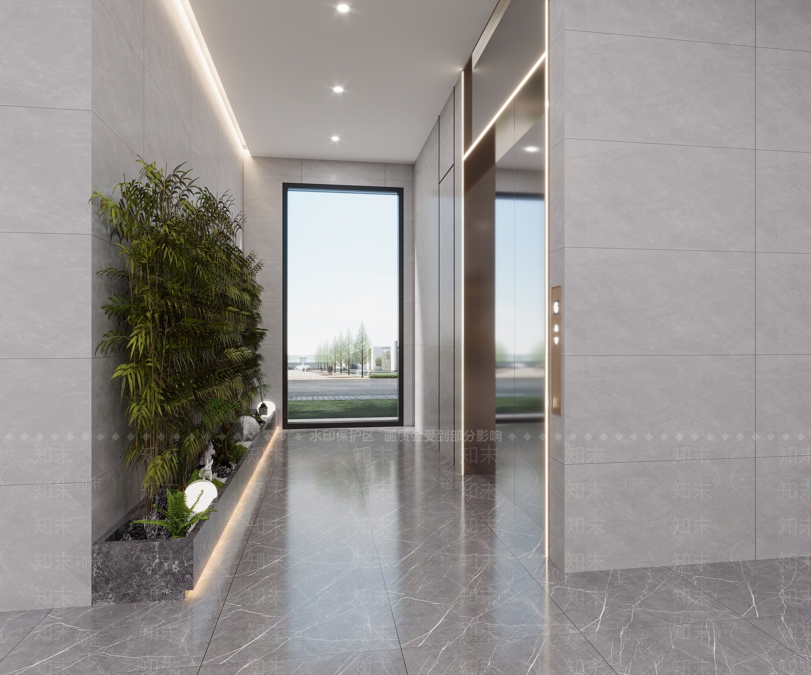 现代公司大堂3D模型下载【ID:1146088312】