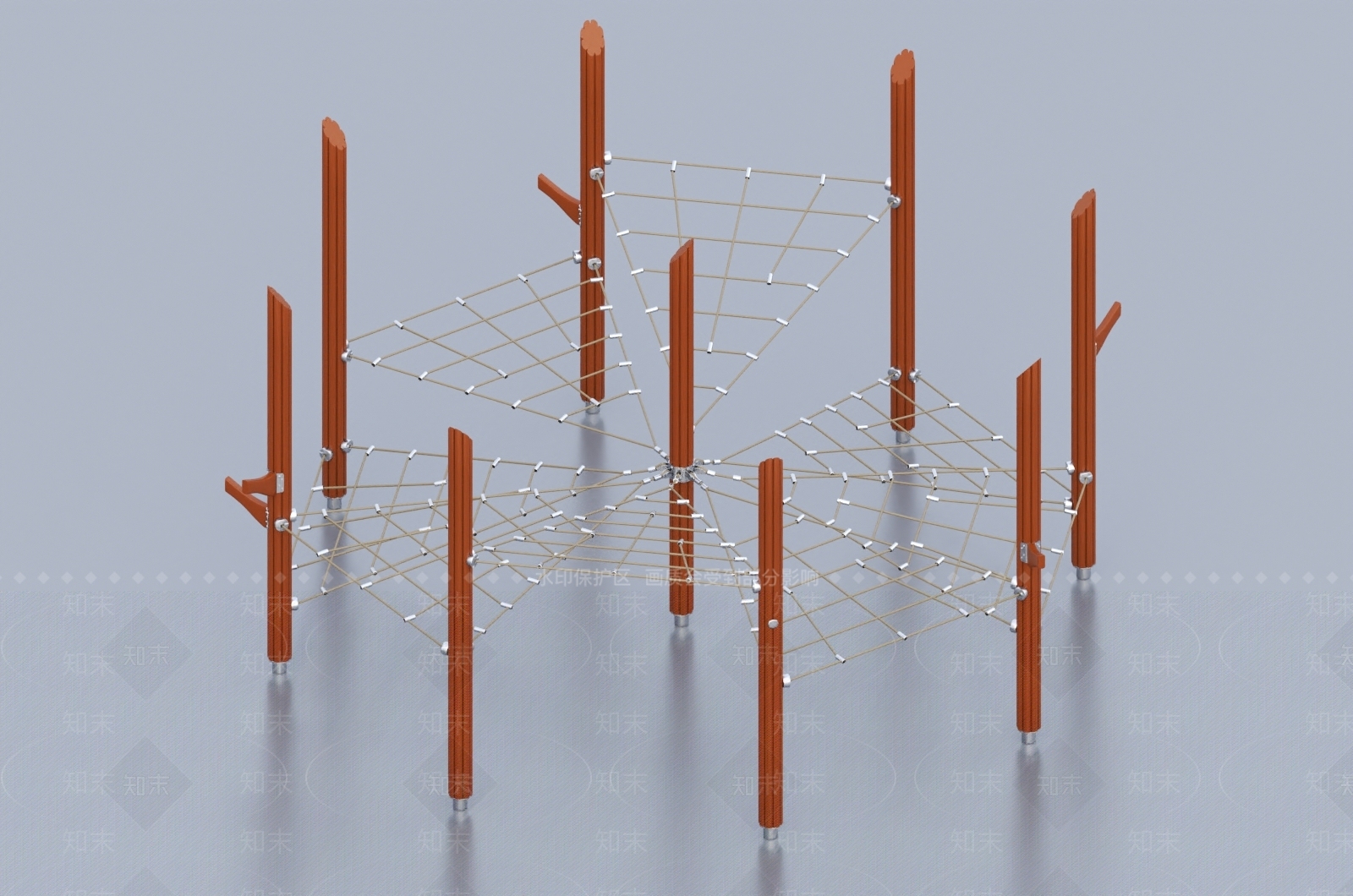 游乐场设施3D模型下载【ID:1146118866】