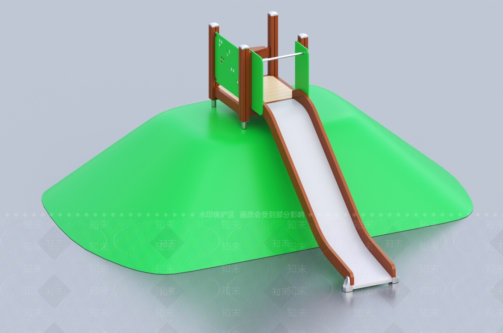 现代游乐场设施3D模型下载【ID:1146119350】