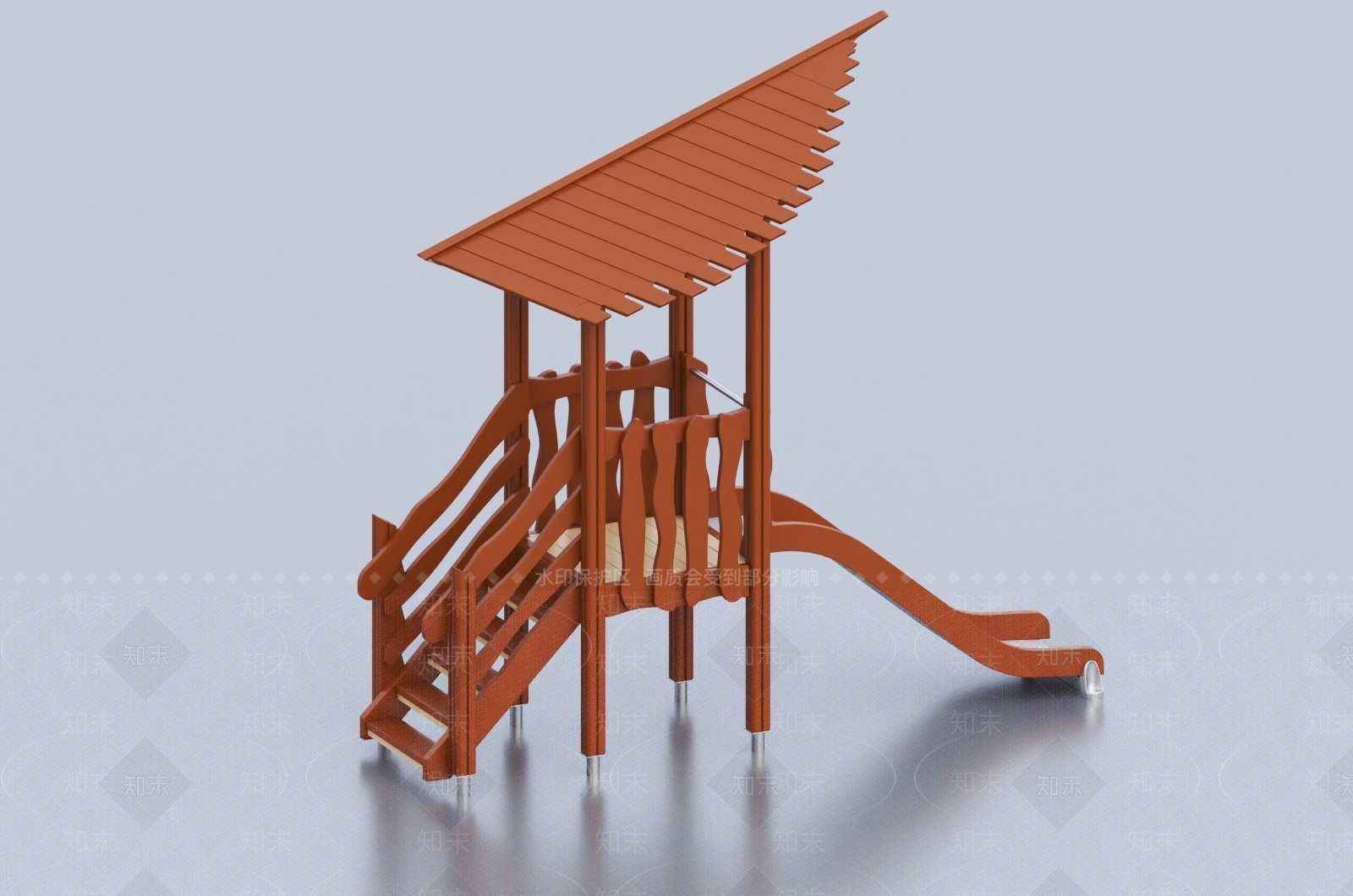 现代游乐场设施3D模型下载【ID:1146119470】