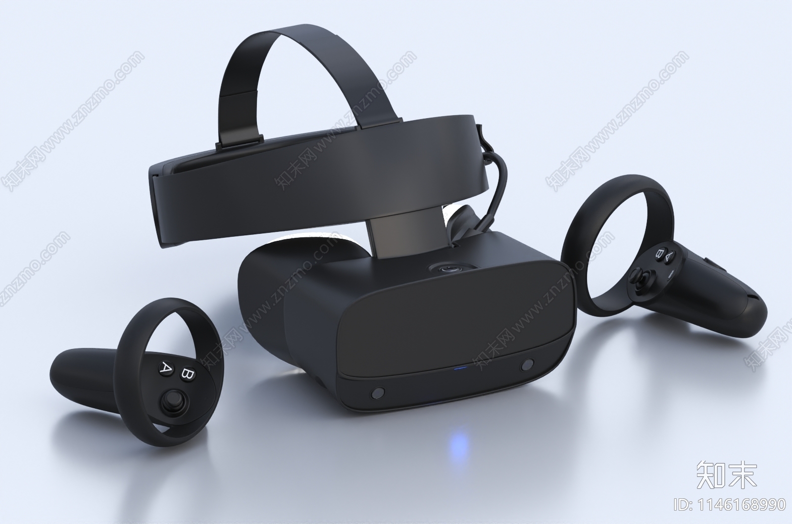 VR头盔3D模型下载【ID:1146168990】