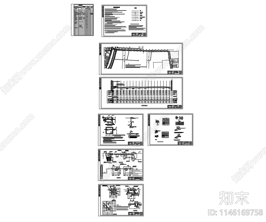 直埋蒸汽管道室外热网设计图cad施工图下载【ID:1146169758】