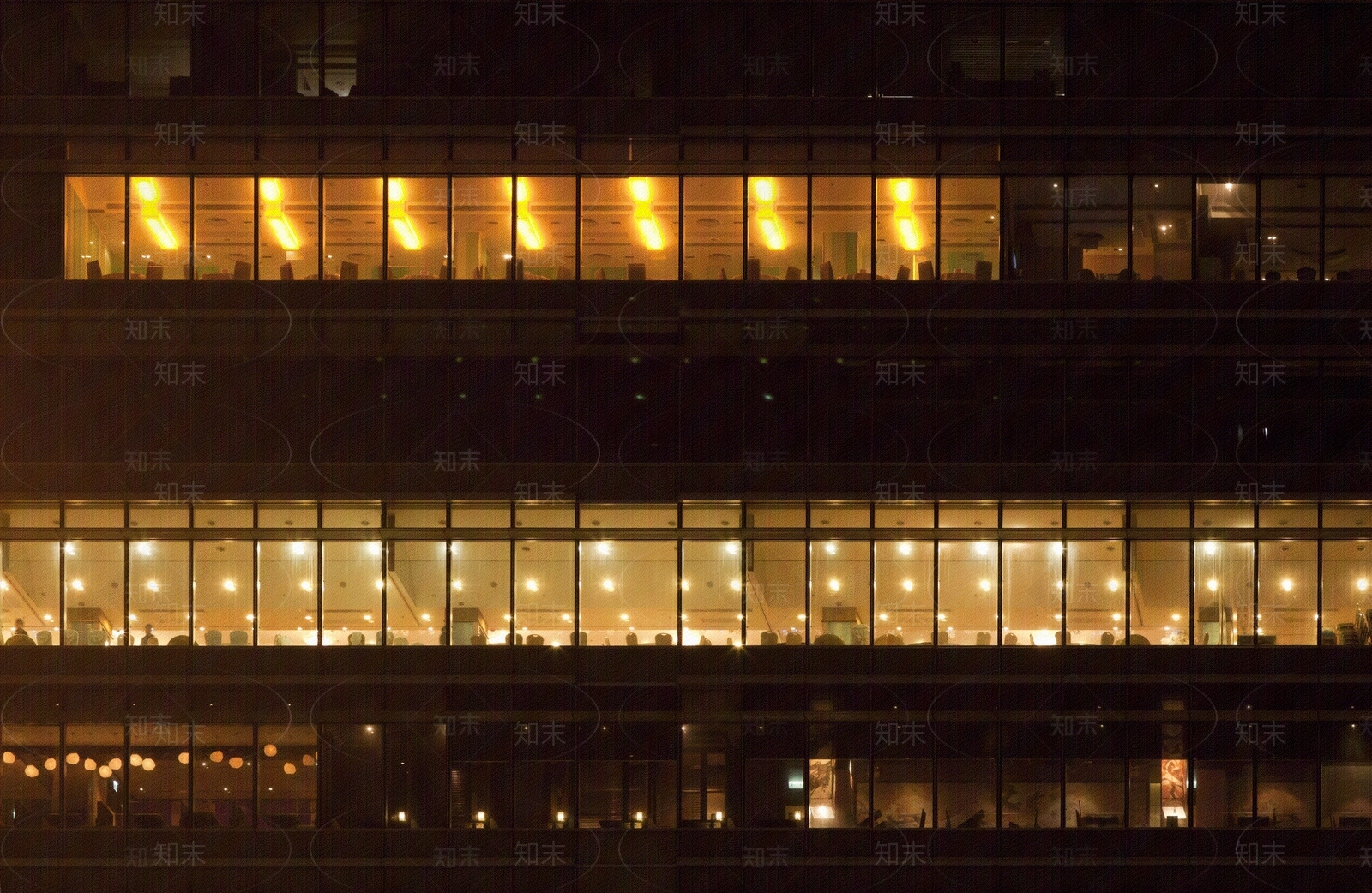 建筑夜景玻璃昼夜玻璃室内办公玻璃室内亮片贴图下载【ID:1147670338】