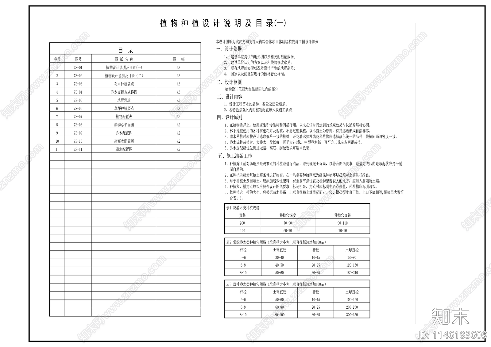 景观平面图cad施工图下载【ID:1146183609】