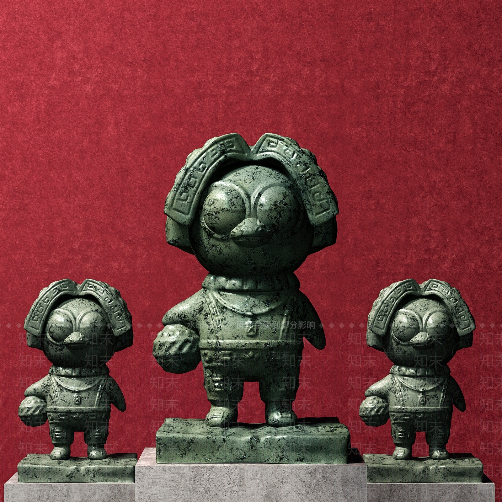 现代青铜艺术雕塑SU模型下载【ID:1146198351】