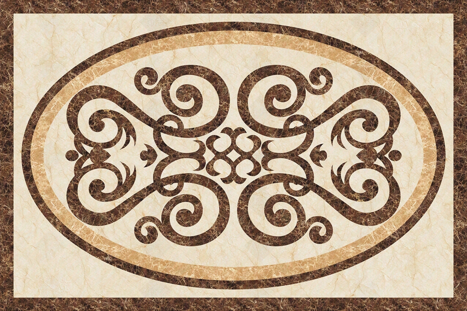 欧式石材拼花地面贴图下载【ID:1146231472】