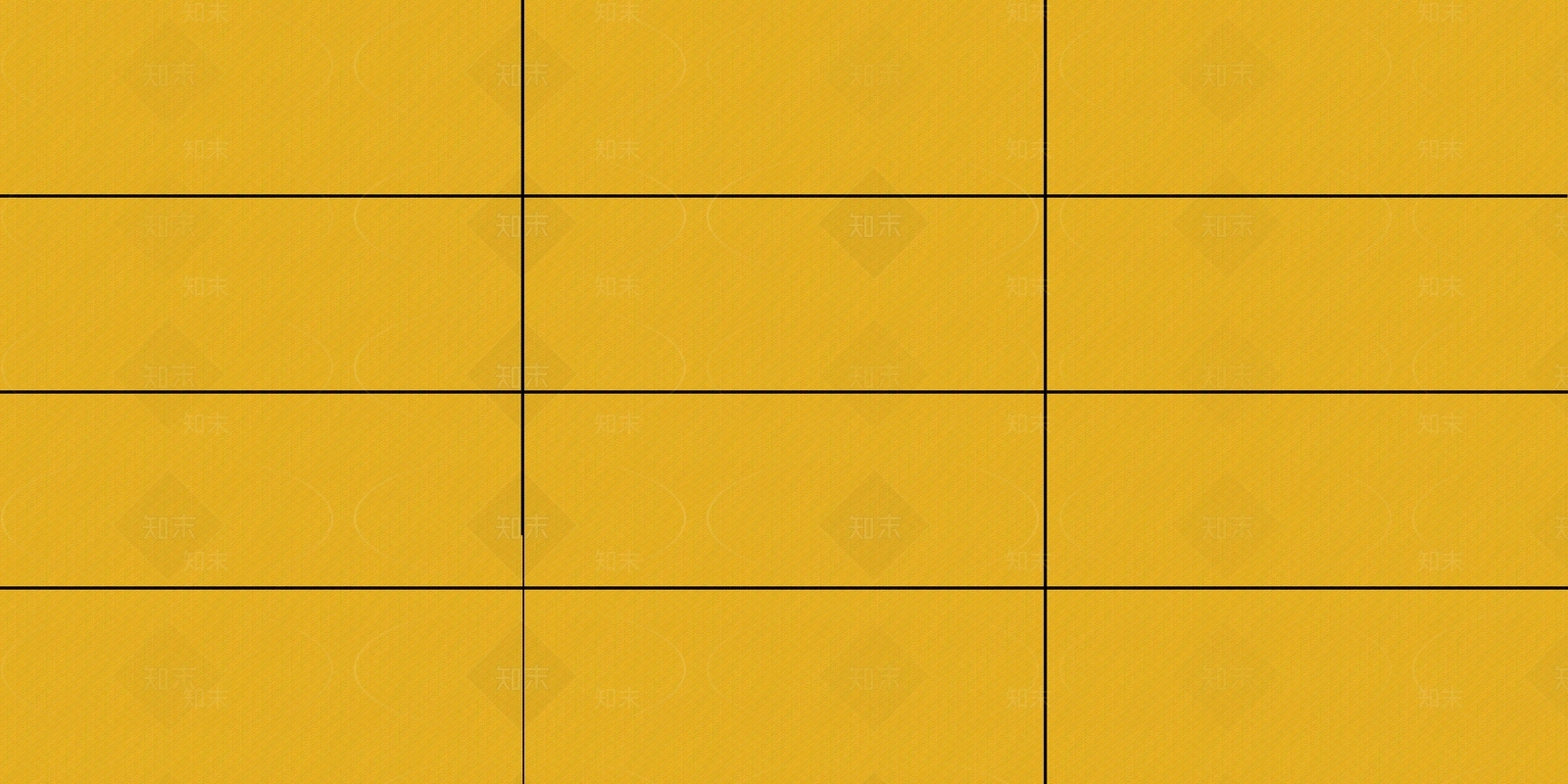 黄色黑线条形砖条纹砖贴图下载【ID:1146265822】