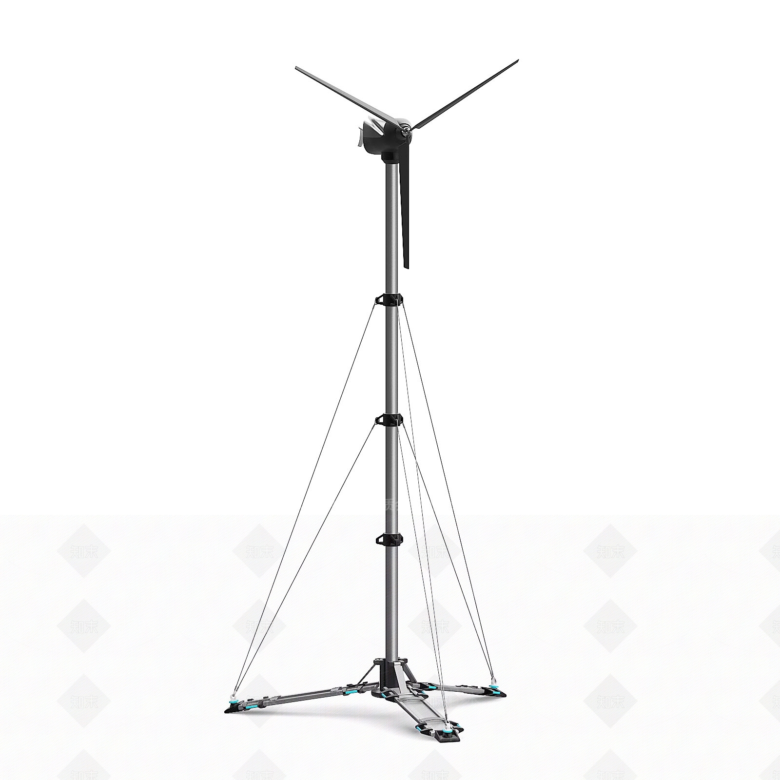 风力发电机3D模型下载【ID:1146273858】