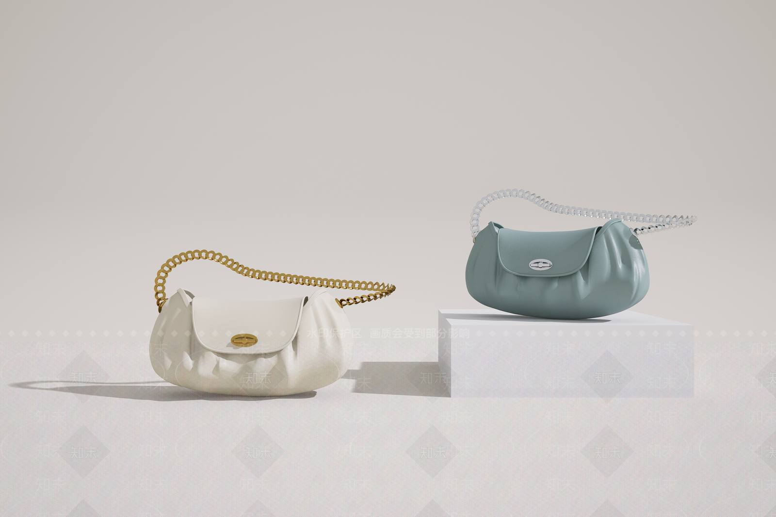 女士手提包SU模型下载【ID:1146280715】