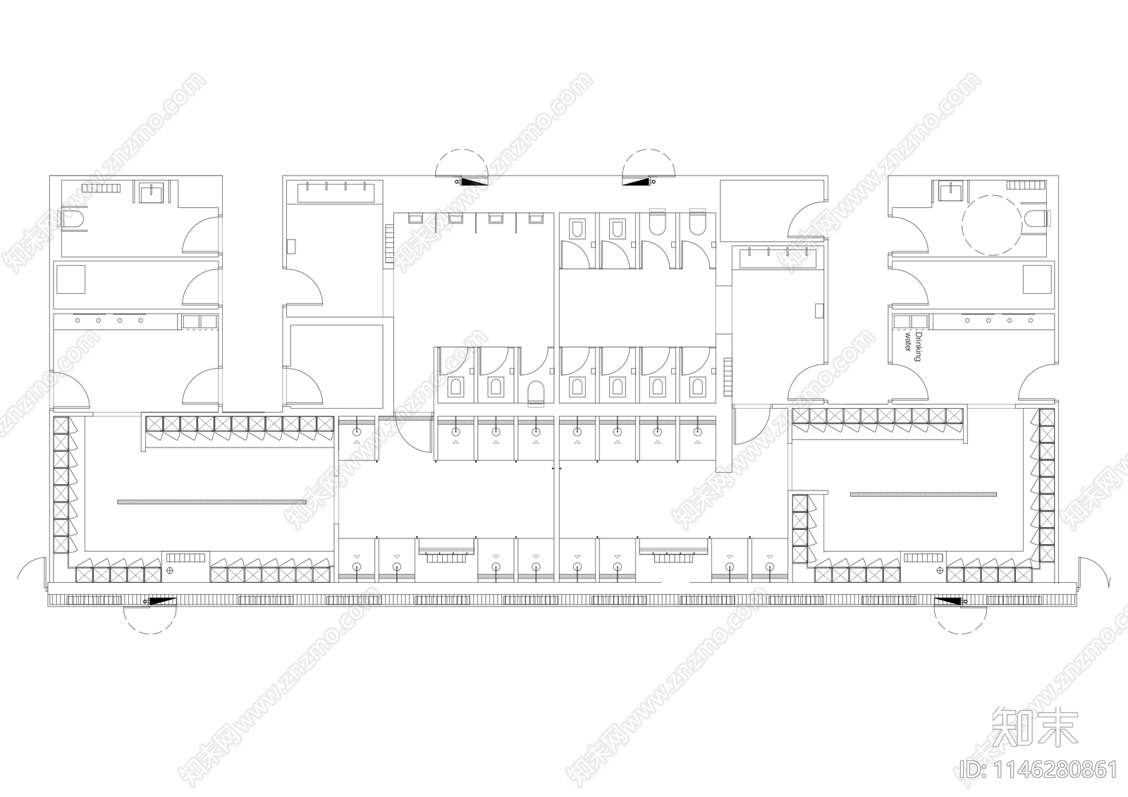 运动球场cad施工图下载【ID:1146280861】