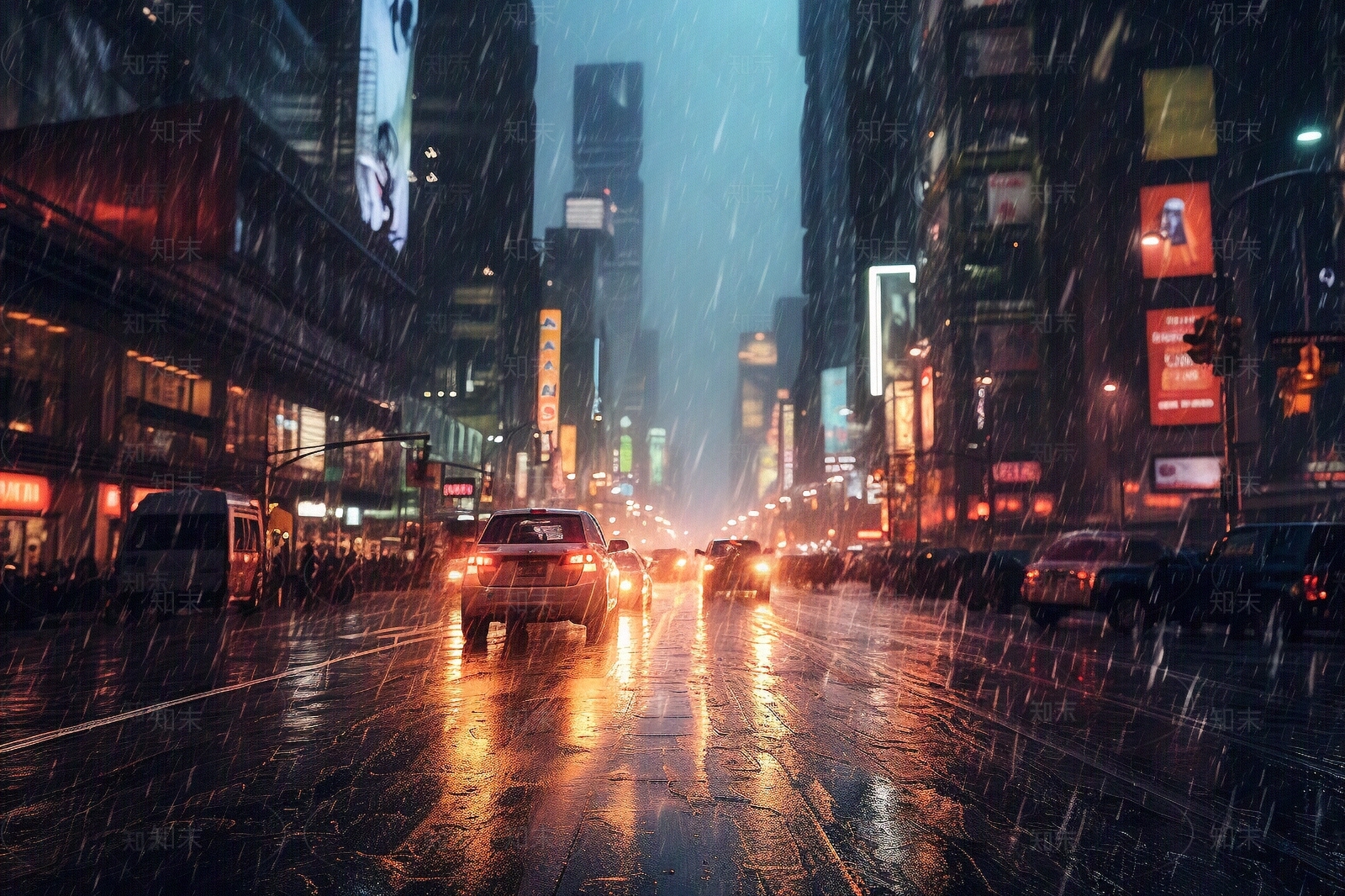 城市街道夜景高清贴图贴图下载【ID:1146291395】