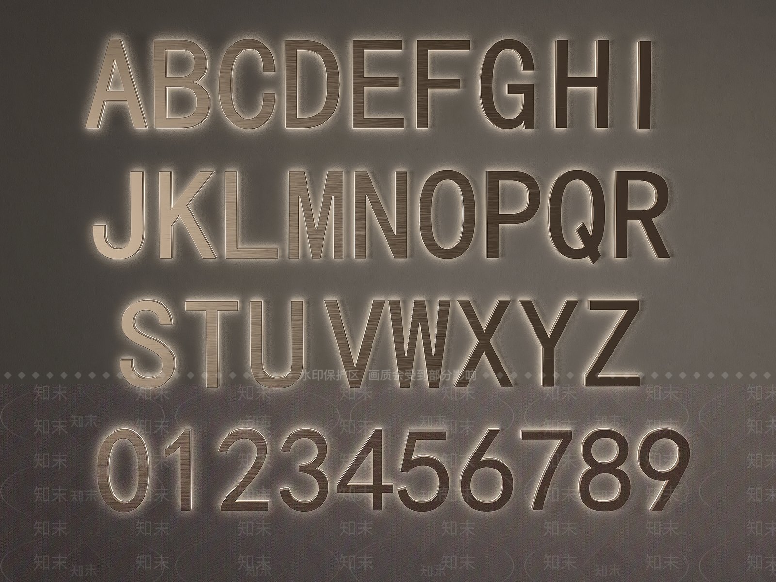 现代装饰灯3D模型下载【ID:1146303085】