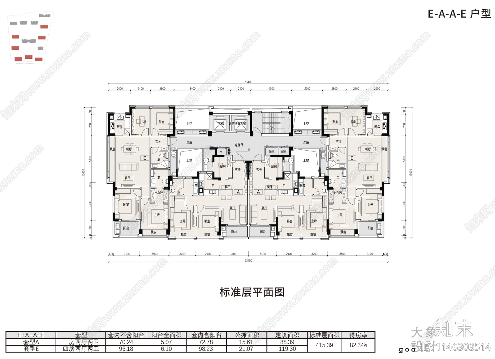 高层住宅玻璃幕墙cad施工图下载【ID:1146303514】