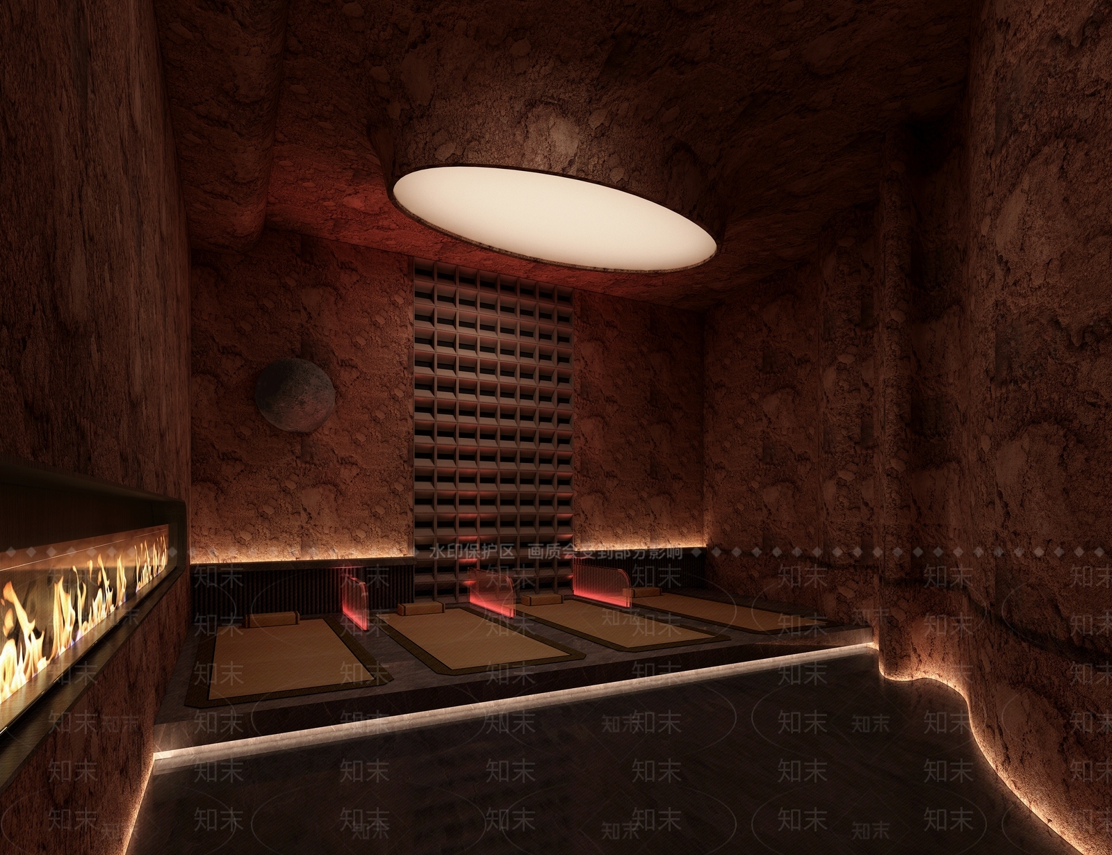 现代洗浴中心3D模型下载【ID:1146311740】