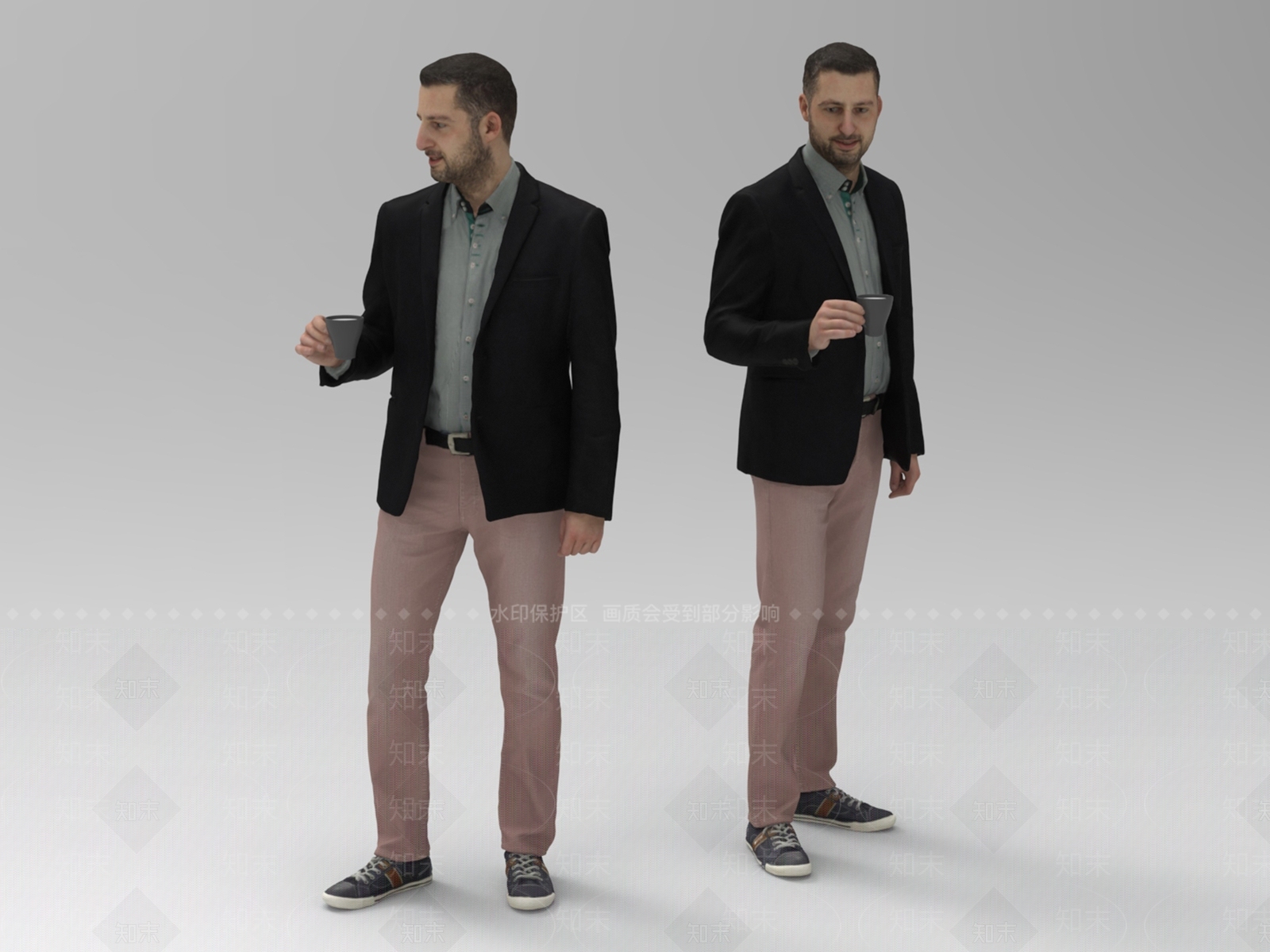 社会人物3D模型下载【ID:1146317815】