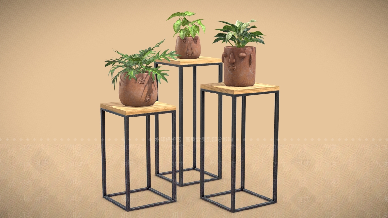 盆栽SU模型下载【ID:1146333112】