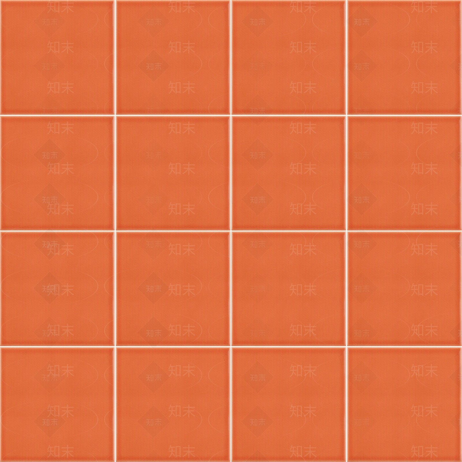 橙色亮光跳色方形瓷砖贴图下载【ID:1146333083】