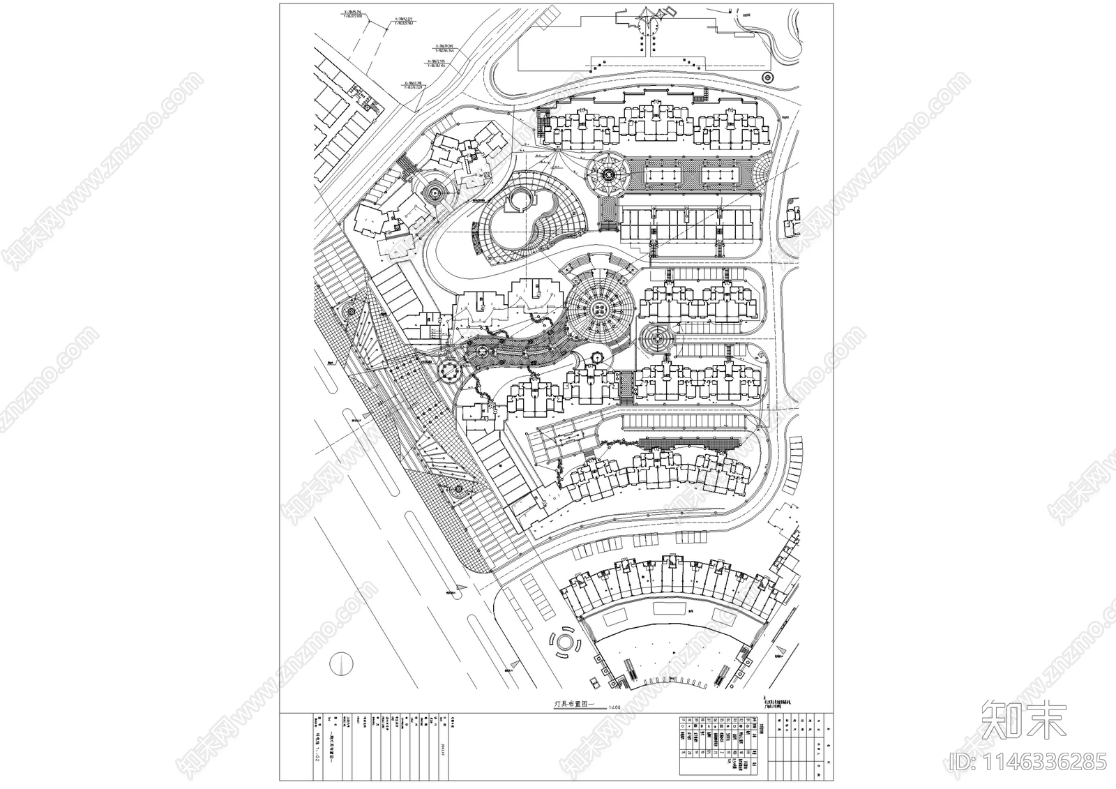 小区室外灯光配电系统节点施工图下载【ID:1146336285】