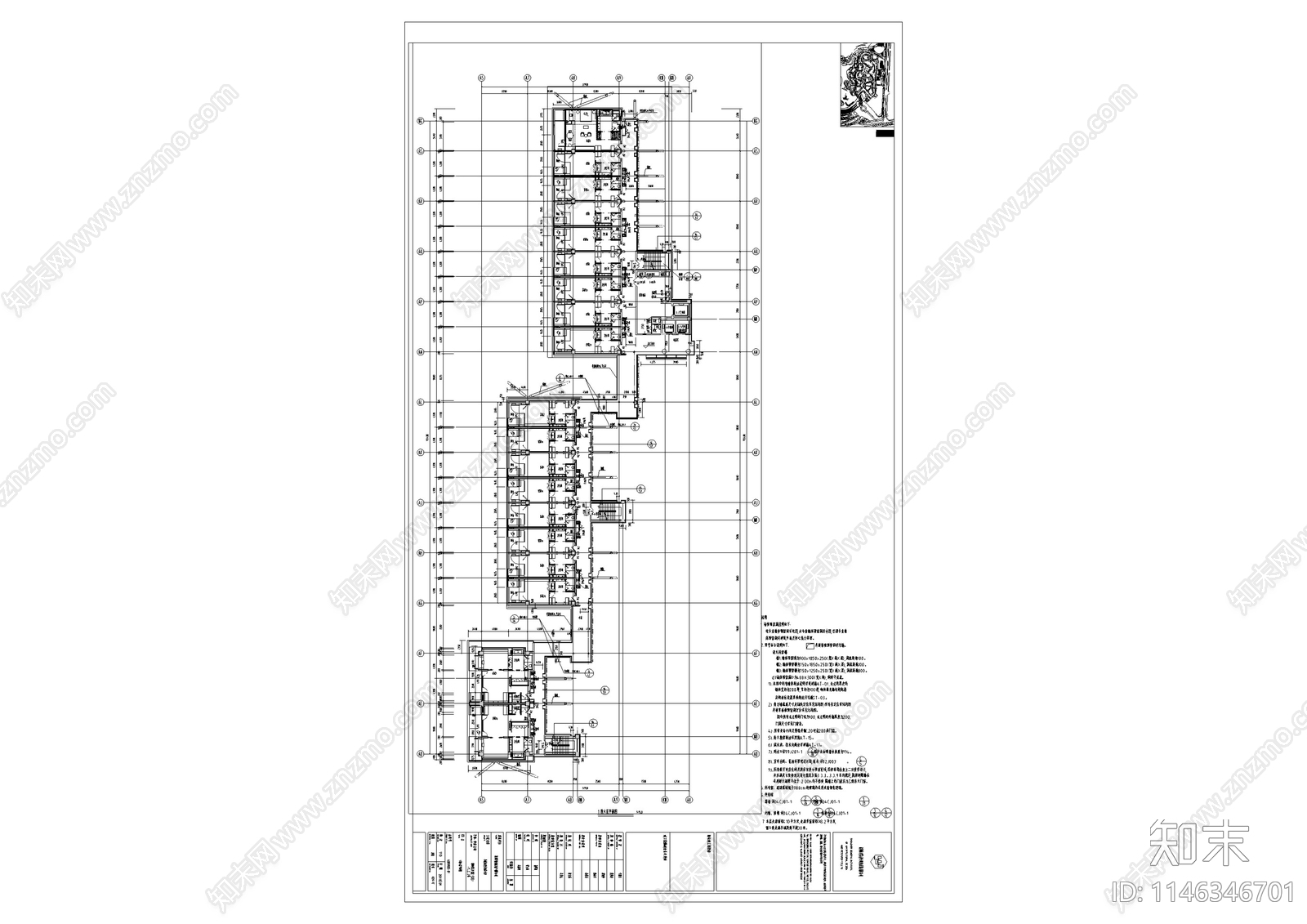 深圳华侨城欢乐海岸商业综合体北区建筑cad施工图下载【ID:1146346701】