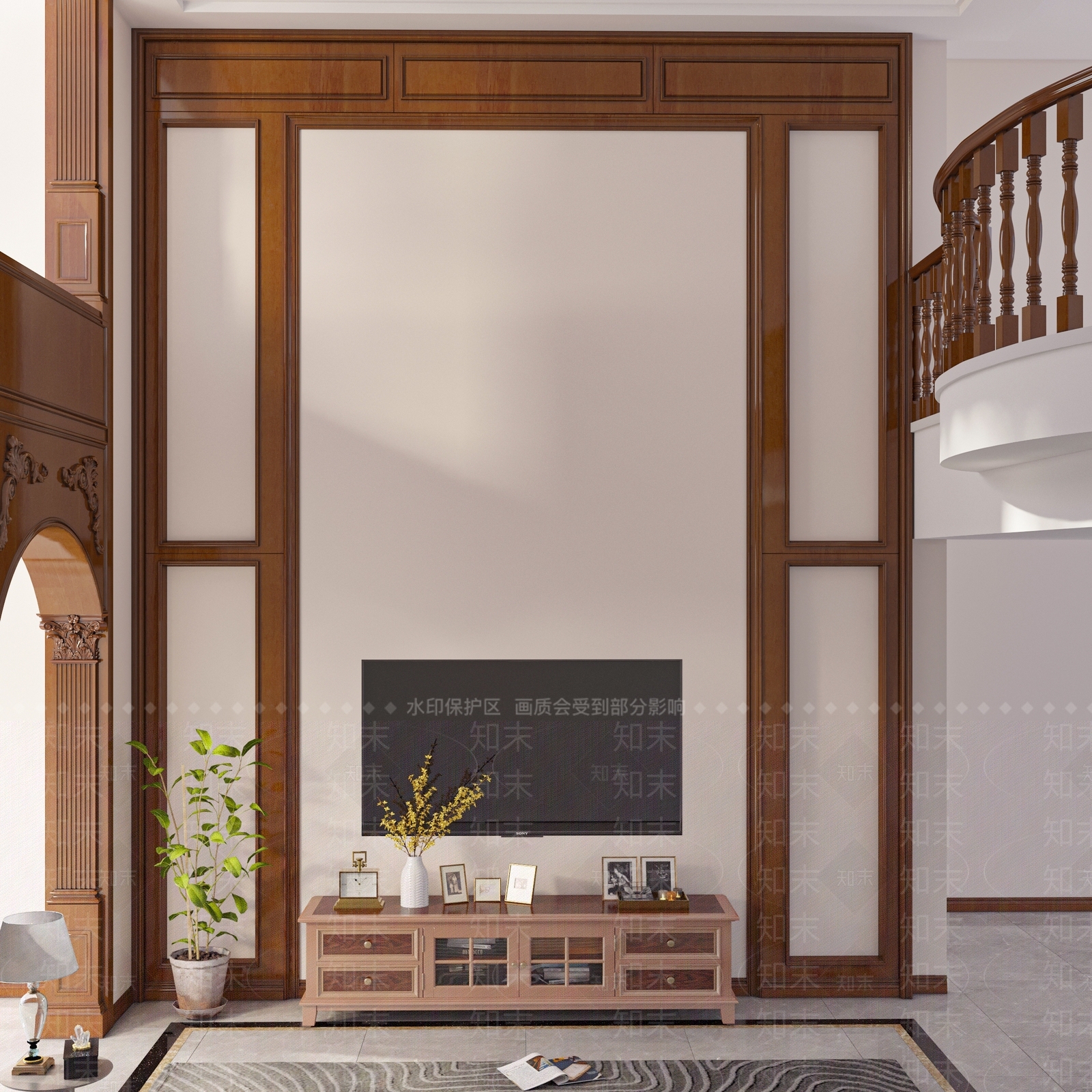 美式3D模型下载【ID:1146364492】