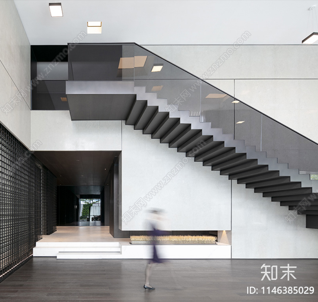 楼梯深化节点cad施工图下载【ID:1146385029】