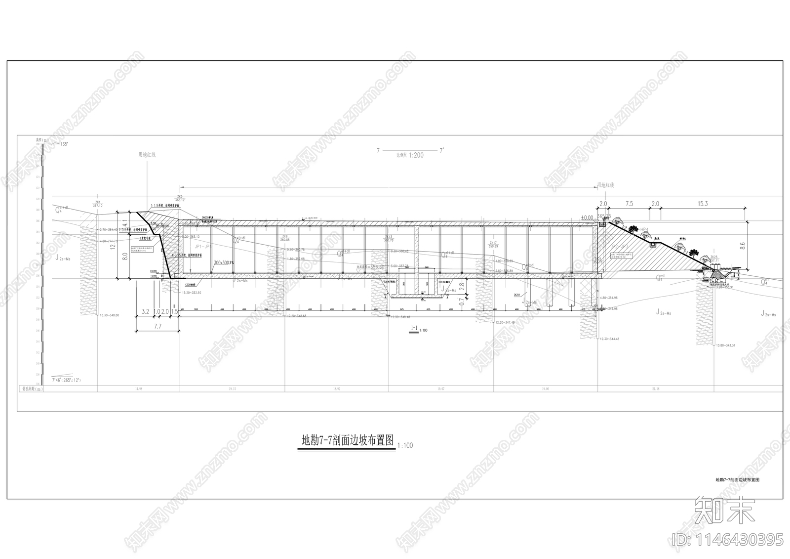 悦来水厂南输管道配套设施古木峰调节池工程cad施工图下载【ID:1146430395】