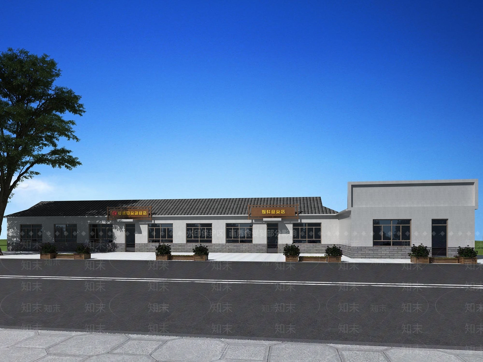 现代路面3D模型下载【ID:1146431188】