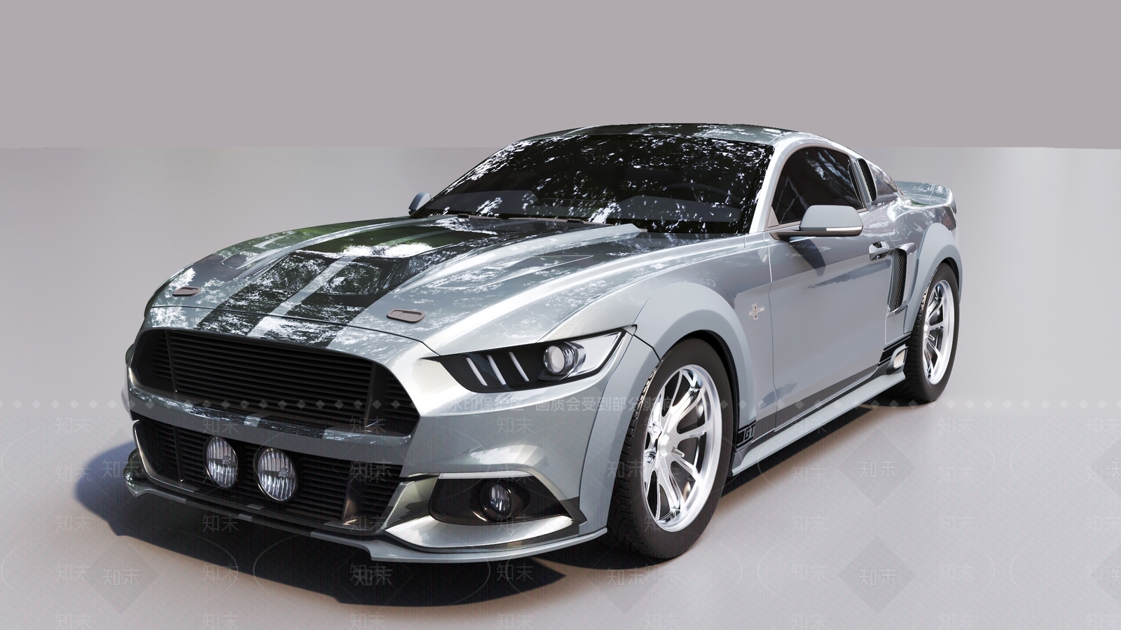 福特汽车3D模型下载【ID:1146435485】