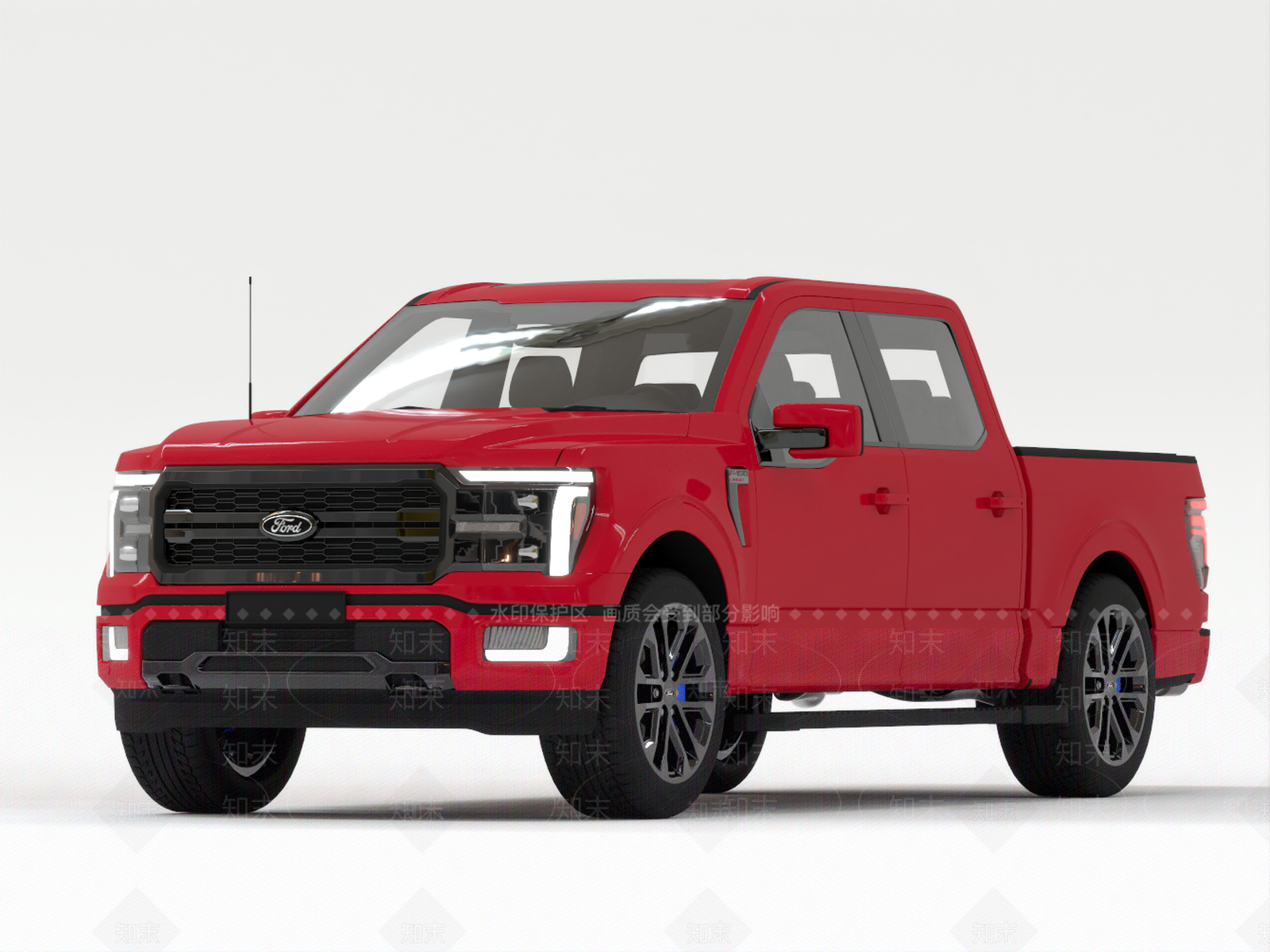 福特猛禽3D模型下载【ID:1146442331】