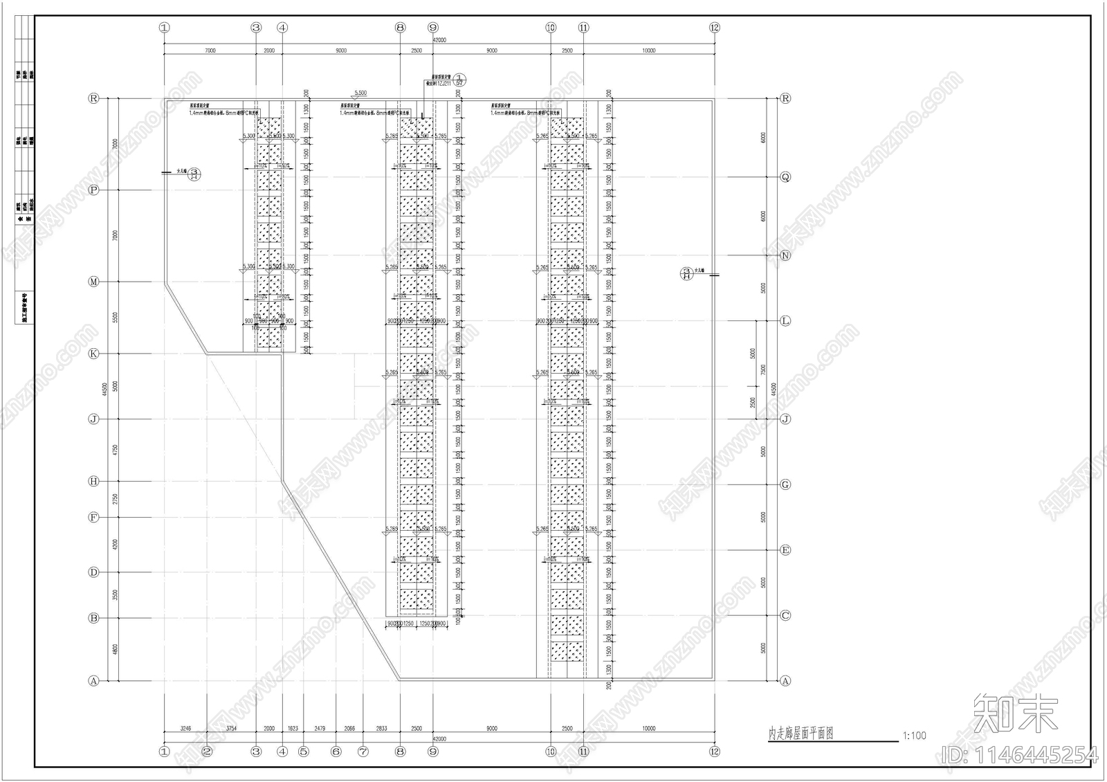 卫生职业学校实训楼建筑cad施工图下载【ID:1146445254】