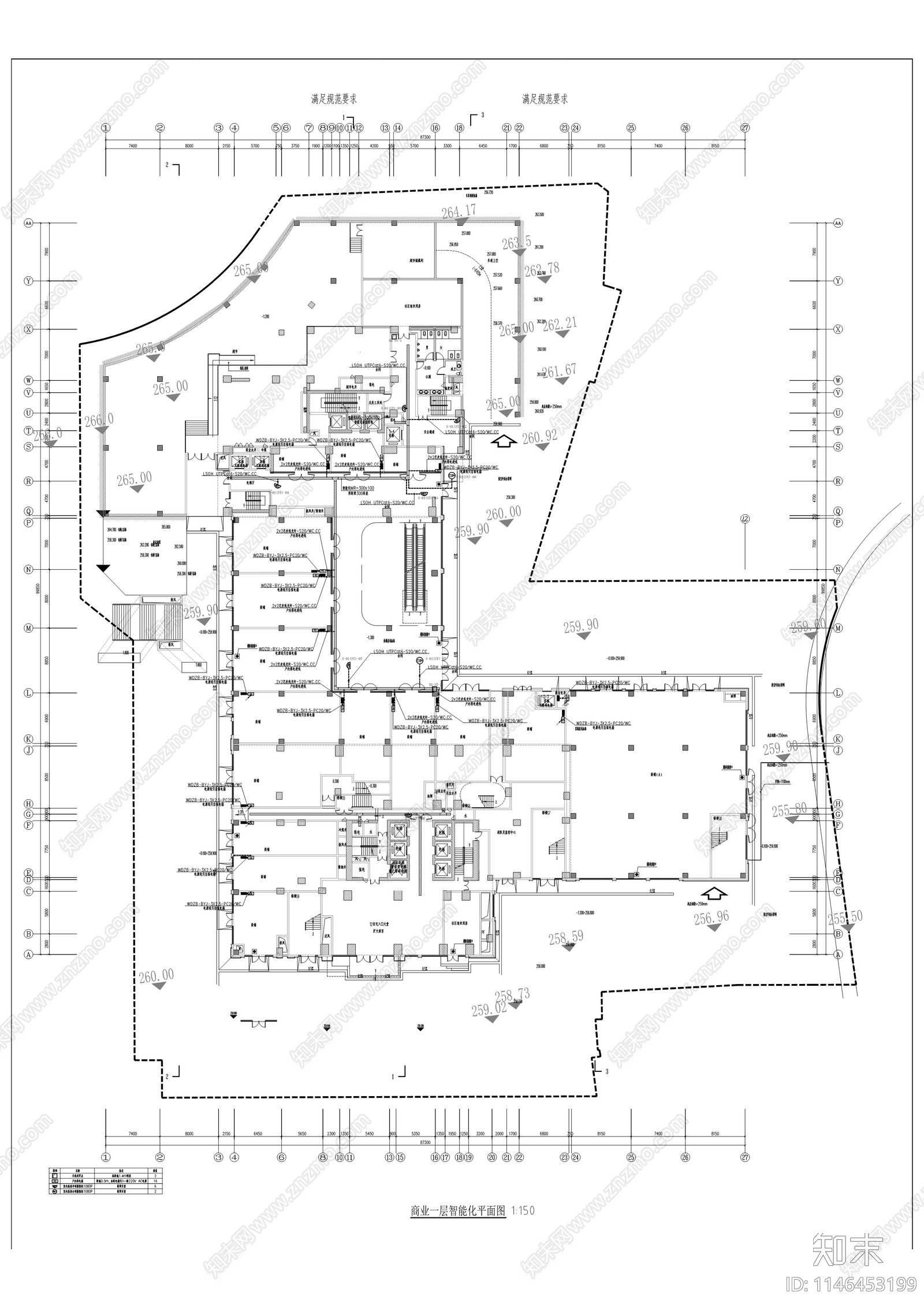 水市巷小区电气详图cad施工图下载【ID:1146453199】