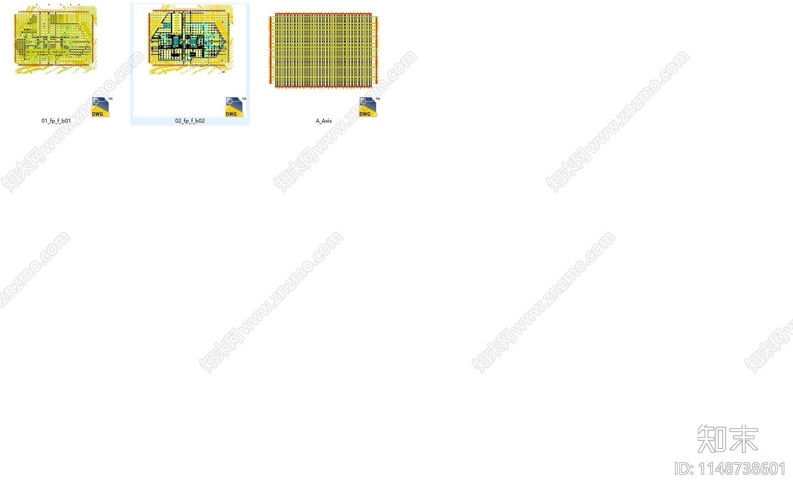 现代大剧院建筑cad施工图下载【ID:1148738601】