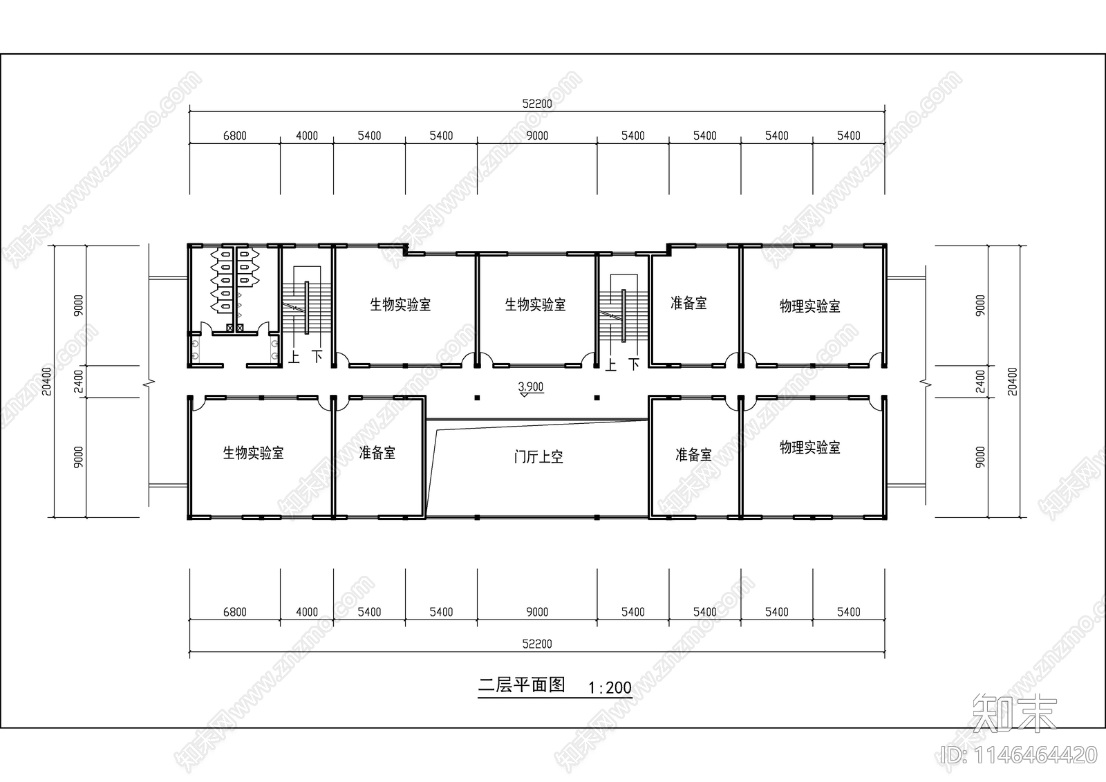 综合楼建筑详图cad施工图下载【ID:1146464420】