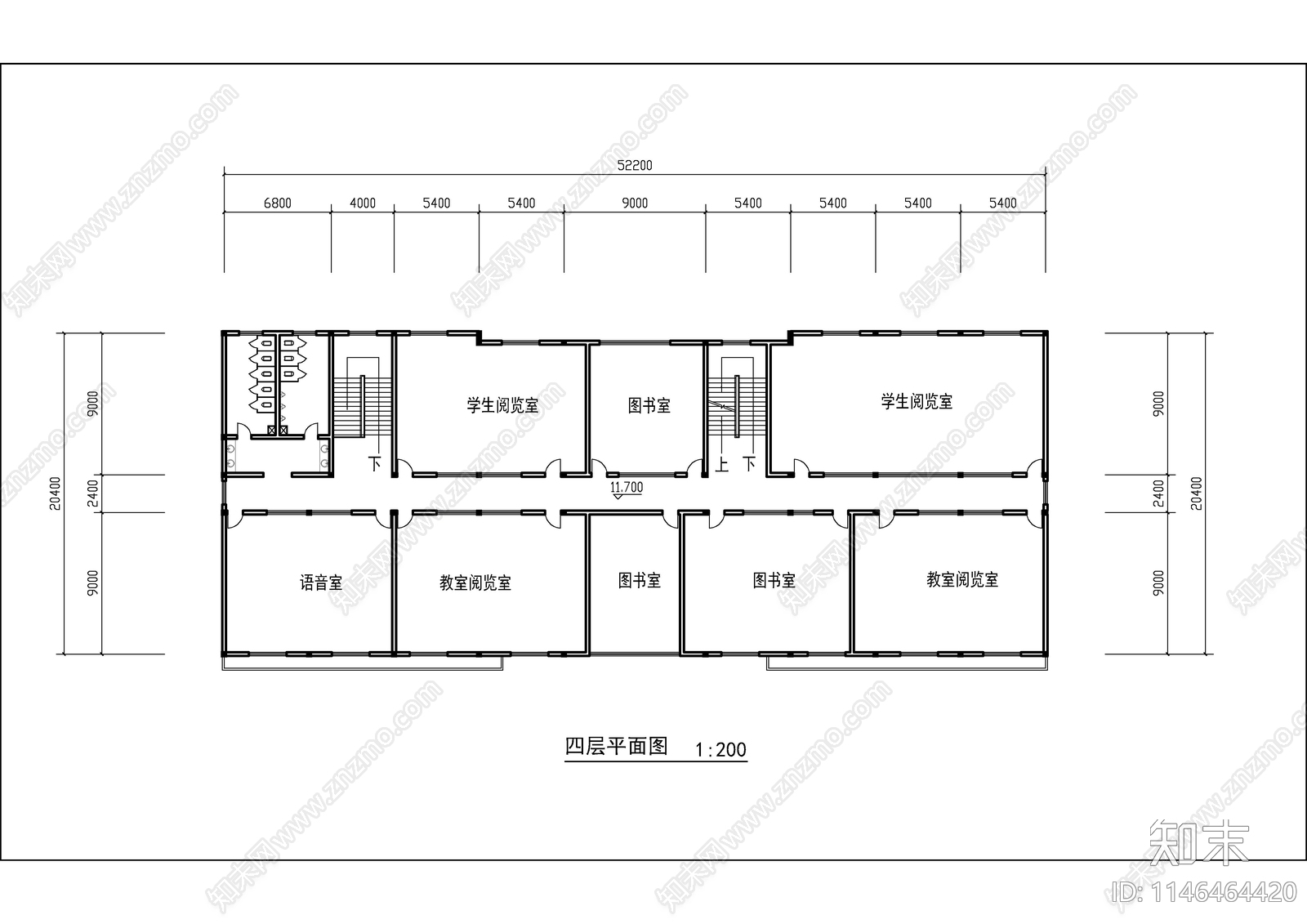 综合楼建筑详图cad施工图下载【ID:1146464420】