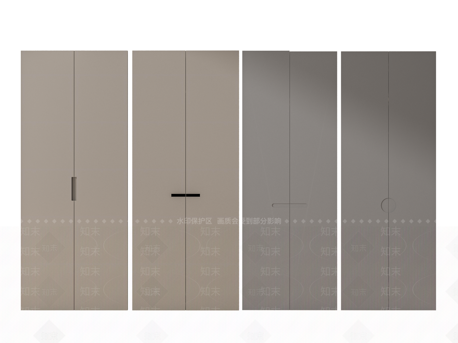 现代门板3D模型下载【ID:1146505160】