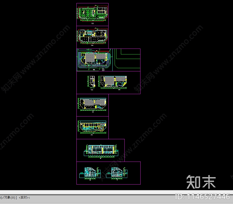 美术馆总平图施工图下载【ID:1146527446】