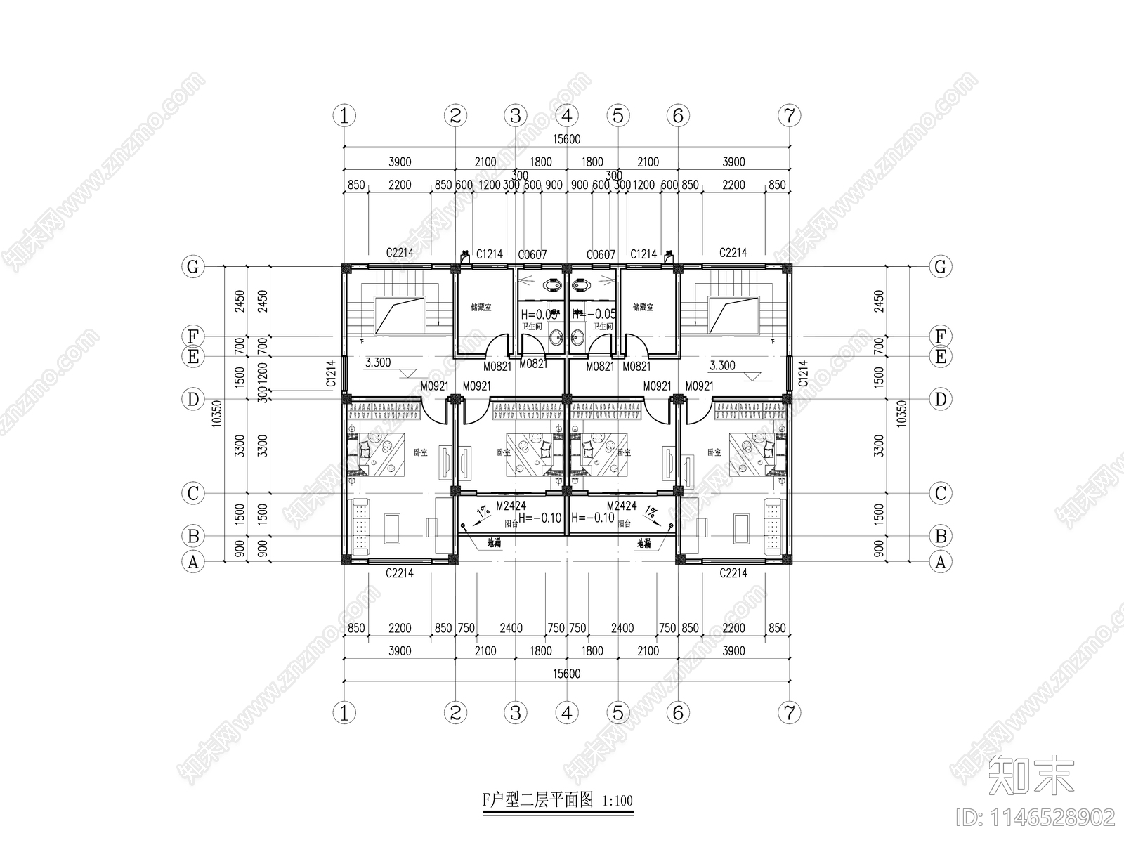 美丽乡村民用建筑施工图下载【ID:1146528902】