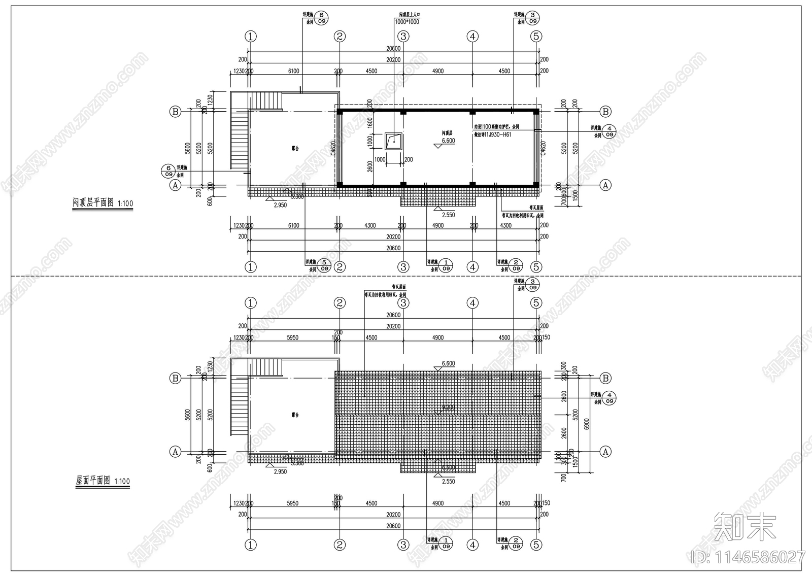 美丽乡村茶室建筑施工图下载【ID:1146586027】