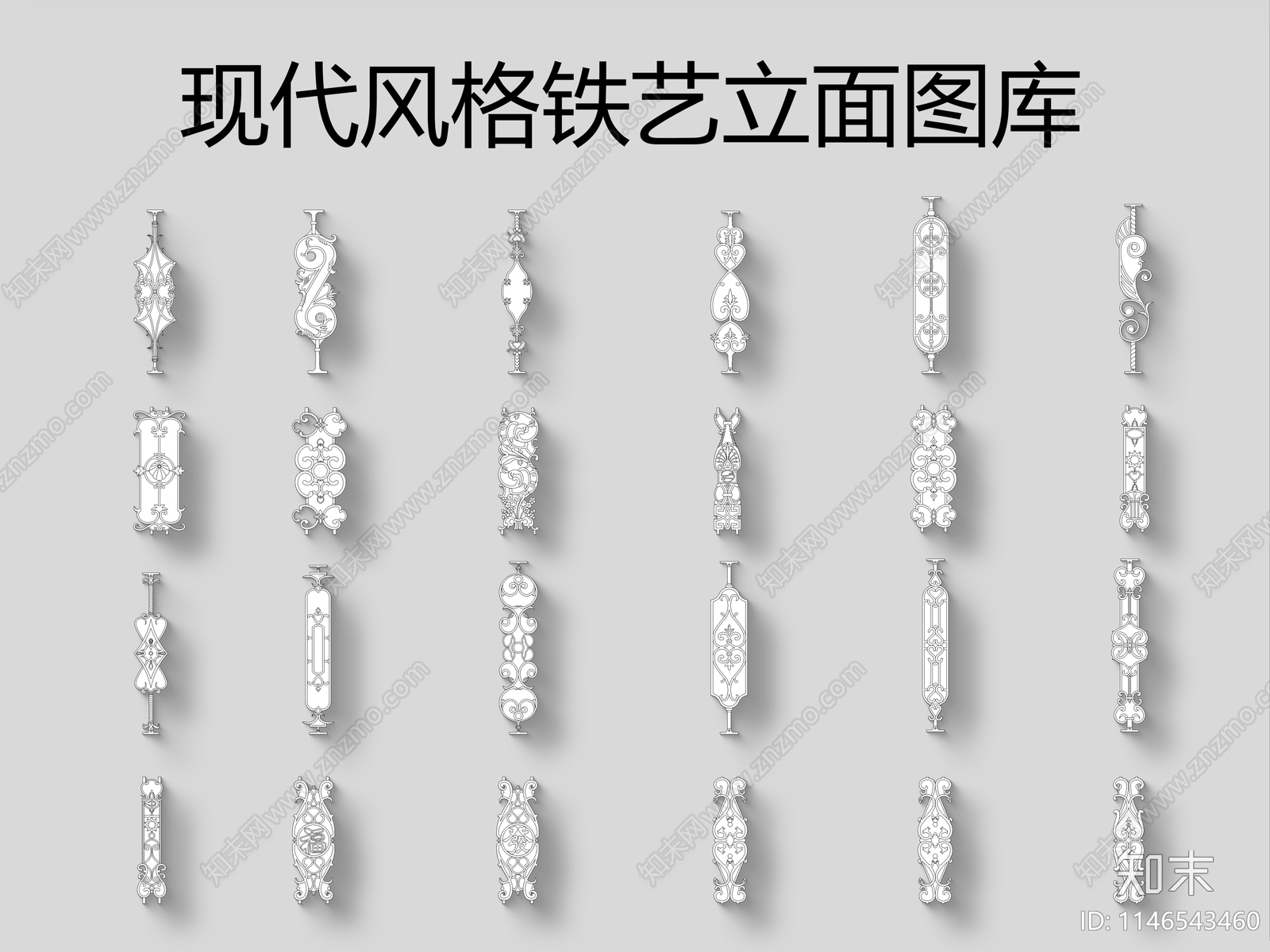 装饰线条CAD图纸