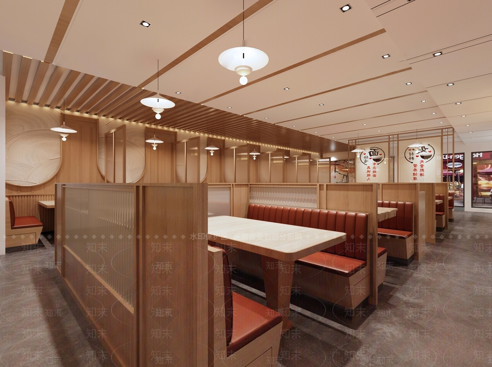 现代中餐厅SU模型下载【ID:1146544821】
